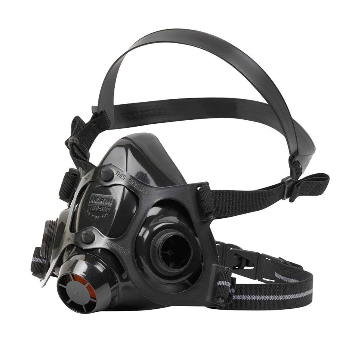 Honeywell North 7700 silicone half mask large size for comfortable respiratory protection