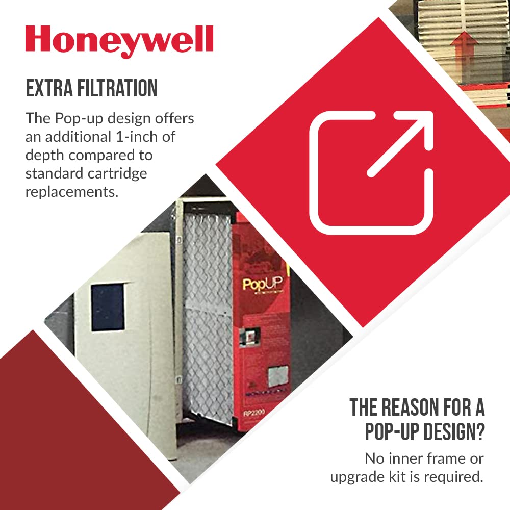 Honeywell POPUP2200 compatible units illustration shows fit in SpaceGard family.