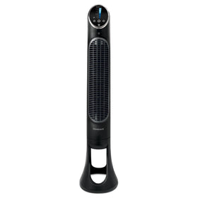 Honeywell QuietSet HYF290B front view, compact tower fan delivers quiet room cooling