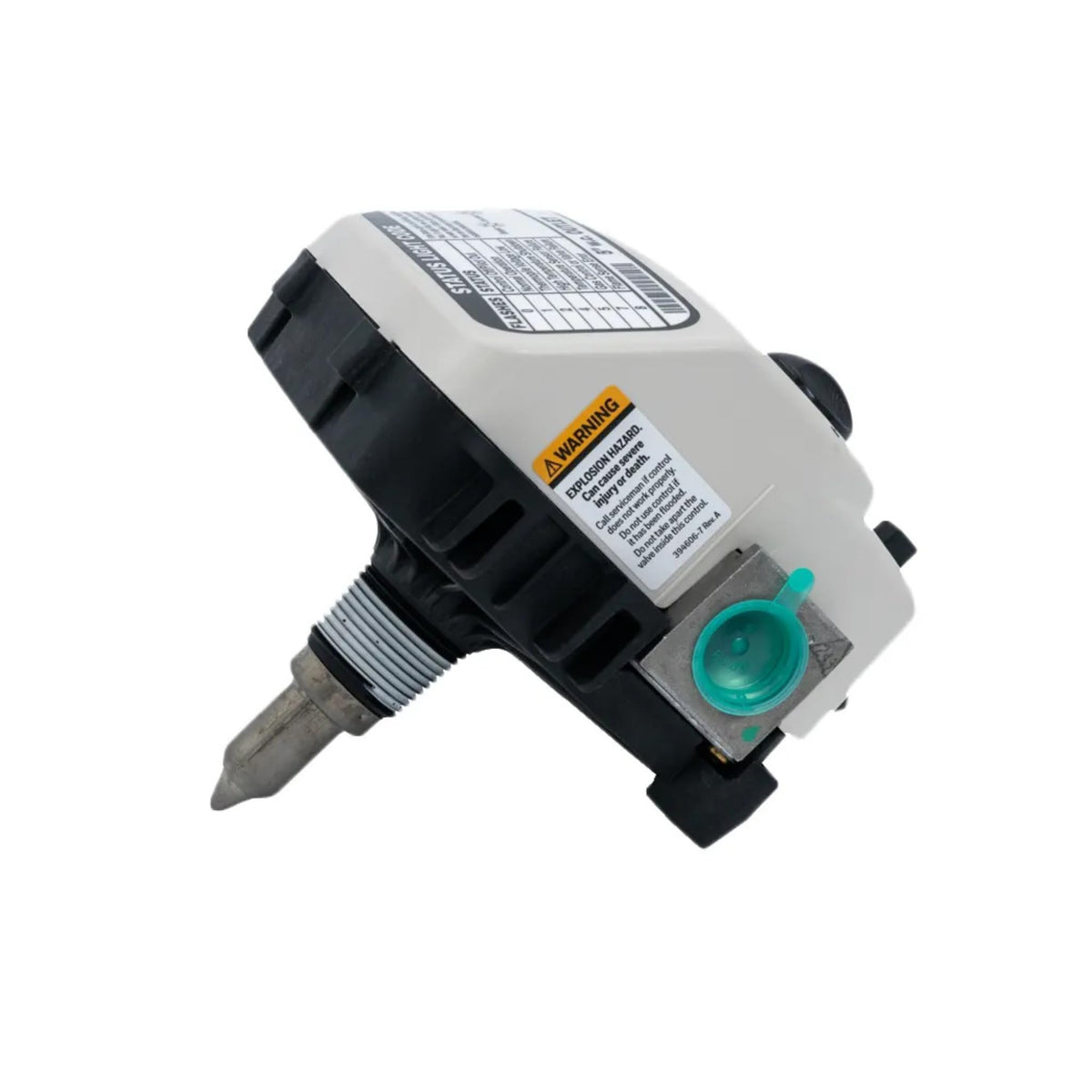 Honeywell WT8840B immersion-well sensing valve close-up for accurate temperature control.