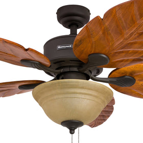 Honeywell Sabal Palm pull-chain control for easy operation