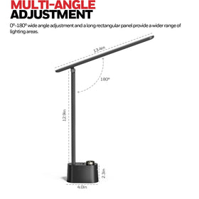 Honeywell Sunturalux LED Desk Lamp offers warm to cool color modes.