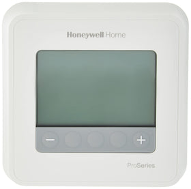 Honeywell TH4110U2005/U pro thermostat installation shows quick setup