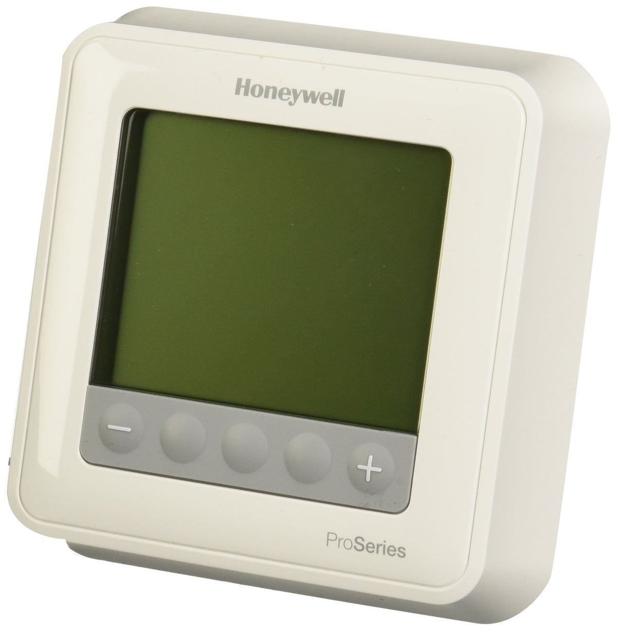 Wall-mount Honeywell TH6210U2001/U T6 Pro thermostat for home climate control and scheduling.