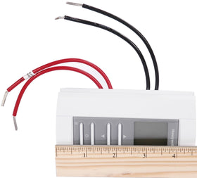 Honeywell TL7235A1003 back panel showing wiring connections for installation