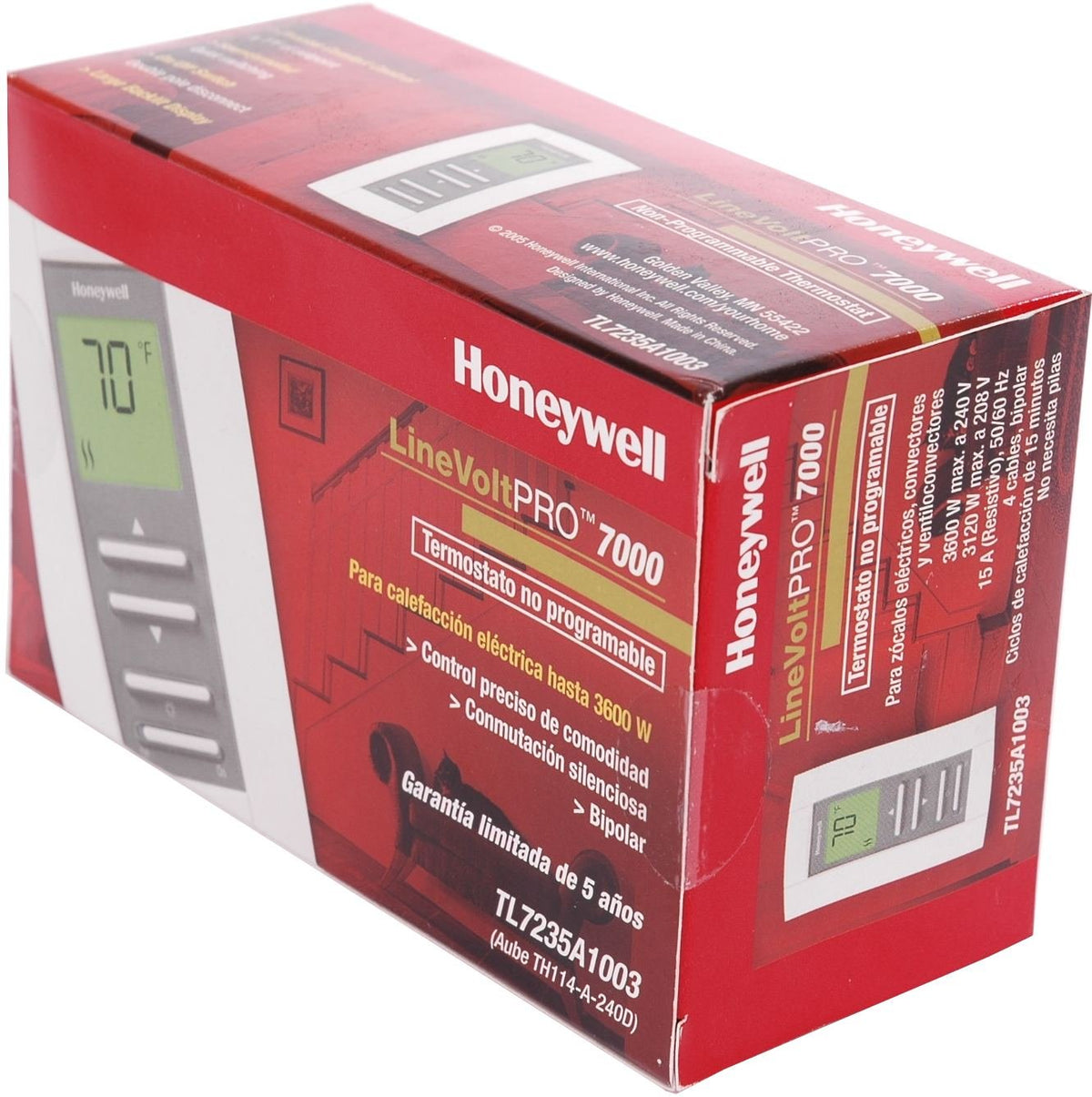 Honeywell TL7235A1003 thermistor sensor provides accurate temperature sensing