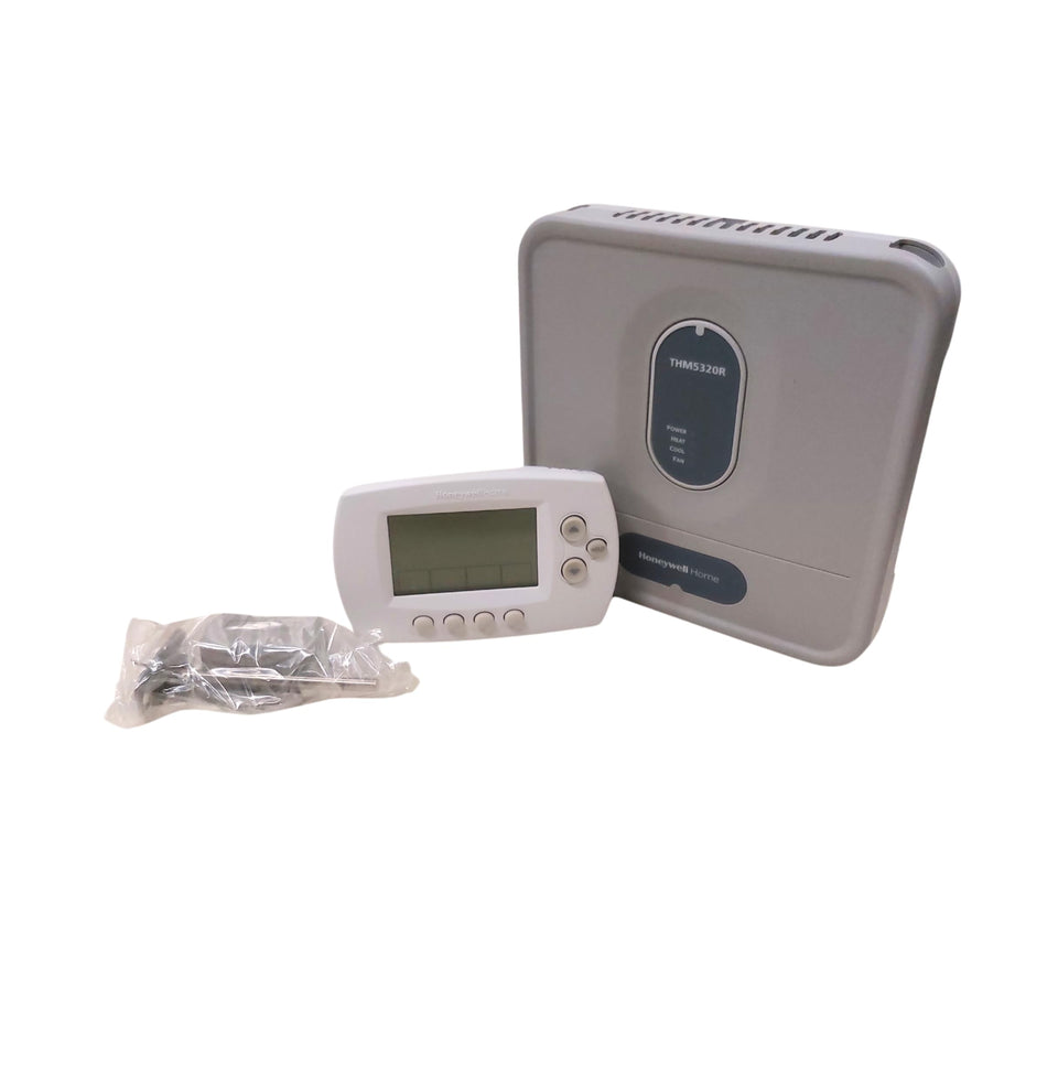 Honeywell YTH6320R1001 wireless FocusPRO thermostat with clear display for easy climate control.