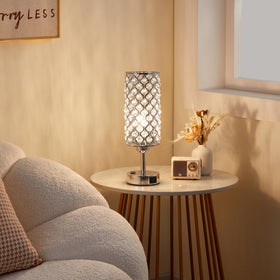 Hong-in included LED bulbs provide cozy warm illumination.