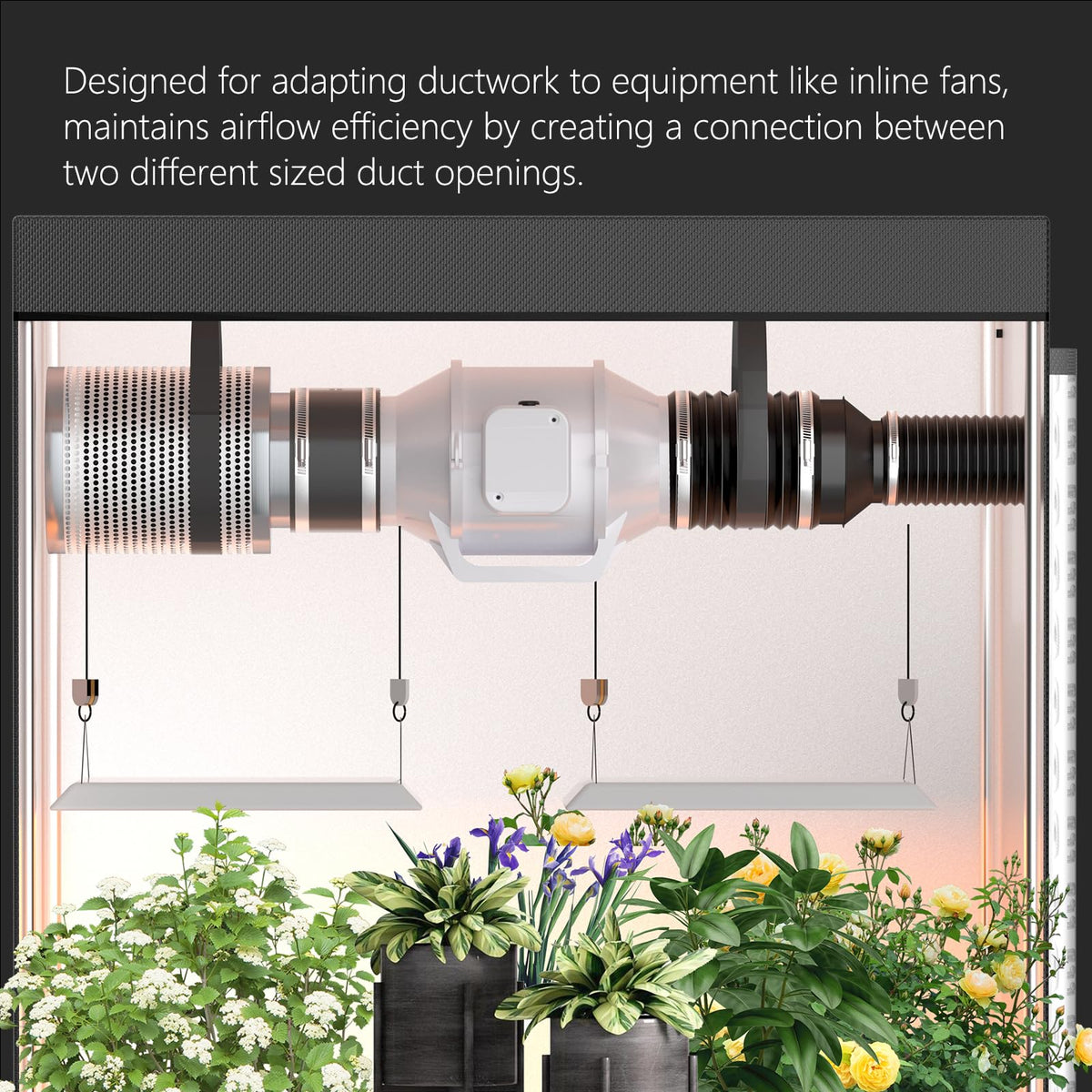 Hon&Guan 4-inch spigot closeup with inner 96mm and outer 98mm dimensions.