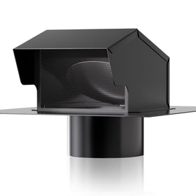 Hon&Guan roof vent cap with damper for improved airflow