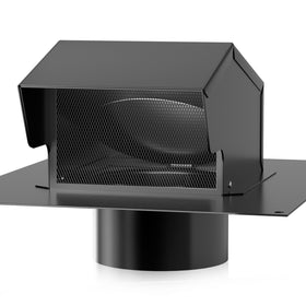 Hon&Guan 8-inch roof vent cap front view enhances ventilation.