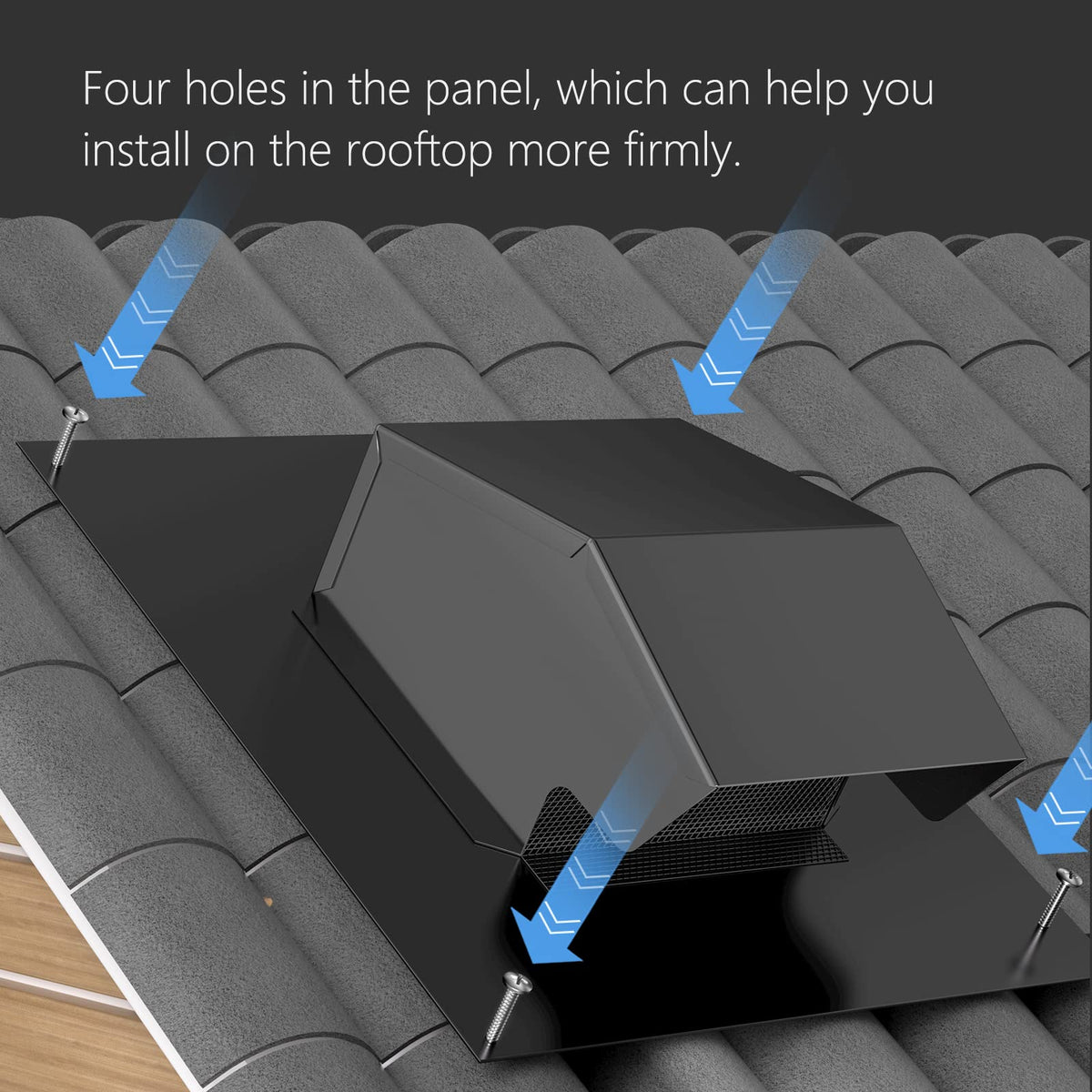 Hon&Guan 8-inch mounting holes enable secure installation.