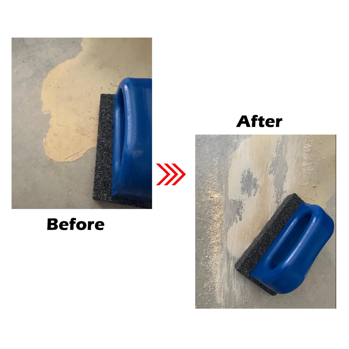 HONGUIS Rub Brick ergonomic handle provides comfortable grip during use