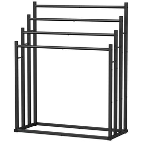 Honiter oversized-towels display on a sturdy rack