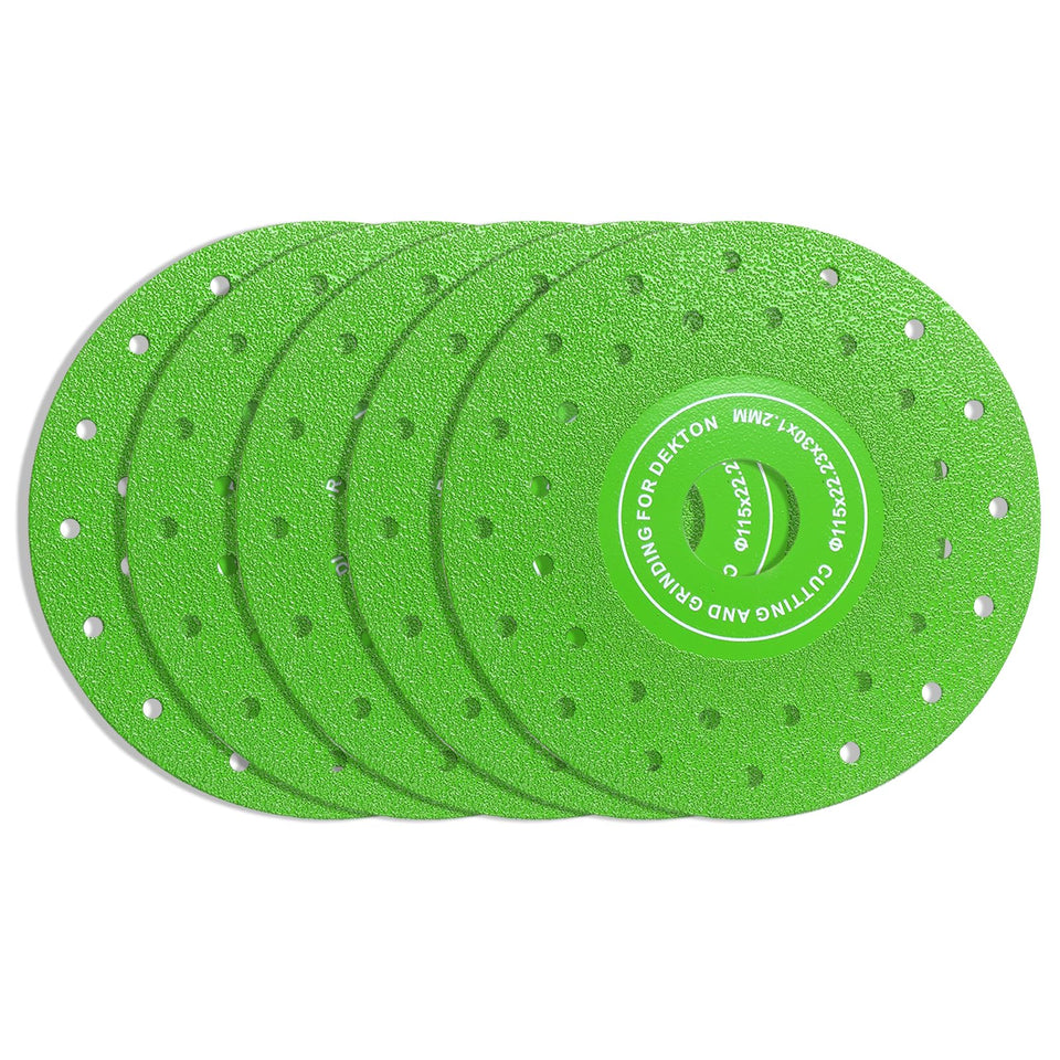 Honkdtyun 4.5-inch diamond disc close-up shows ultra-thin edge for precision.