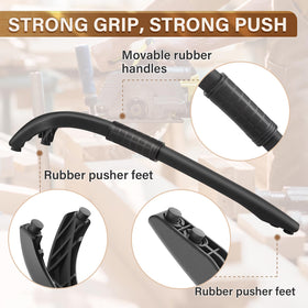 HonL-Fam hold down stick side grip for comfortable control while sawing