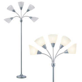 HonoDing Medusa lamp with five heads giving versatile living room lighting