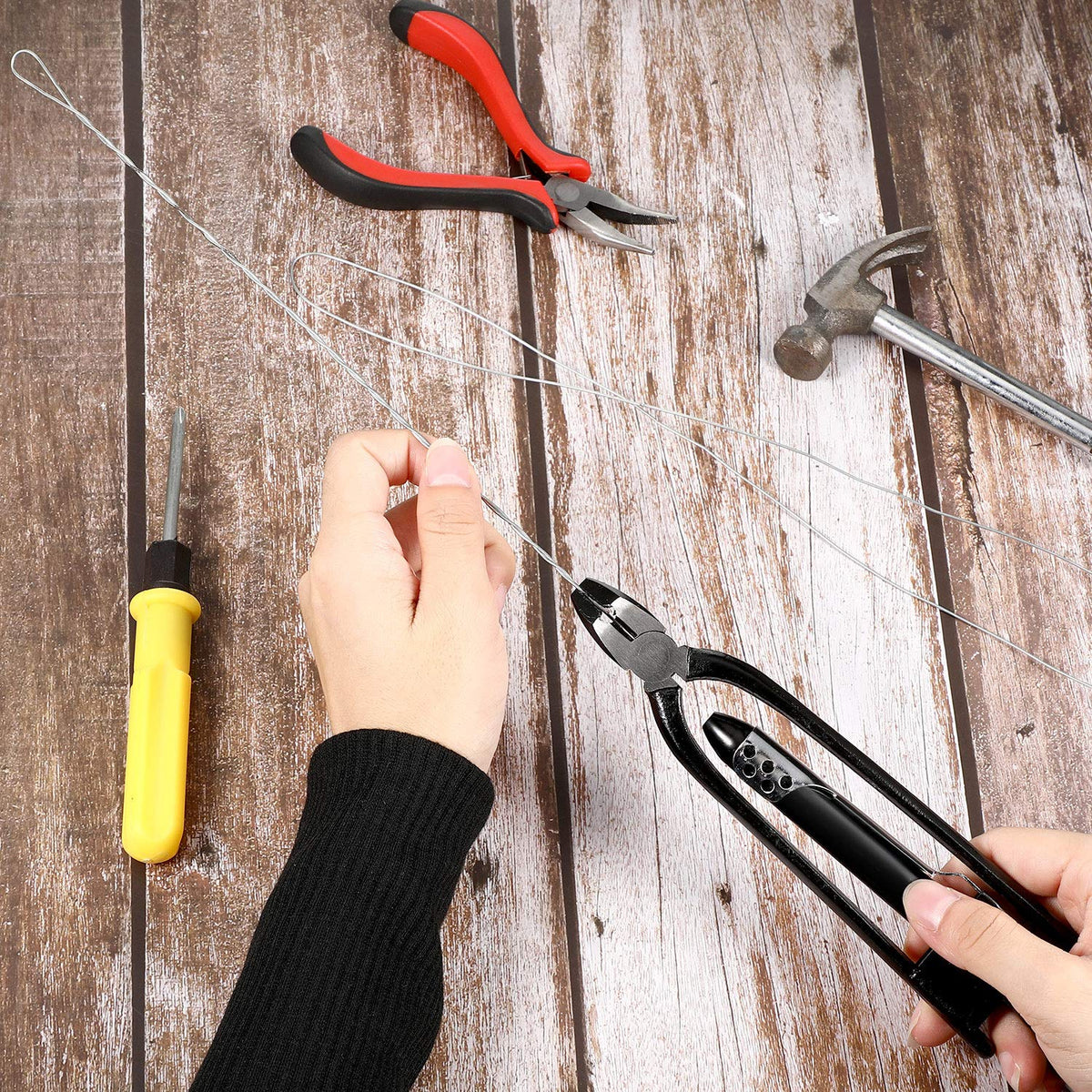 Honoson pliers in auto and aircraft applications across fasteners.
