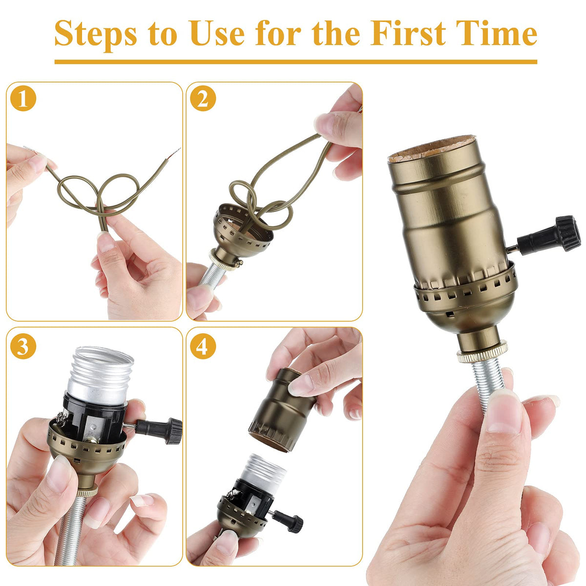 Honoson hardware set with washers and hex nuts for secure repairs.