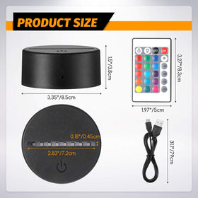 Honoson remote control enables instant color changes and modes at your fingertips.