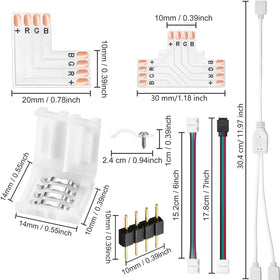 Honoson T shaped connector for multi-branch lighting