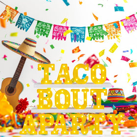 Honoson Taco Bout A Party fiesta decor collection adds warmth to any space