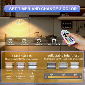 Hontafe dimmable timer function lights for flexibility