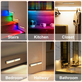 Hontafe display shelf lighting enhances displays