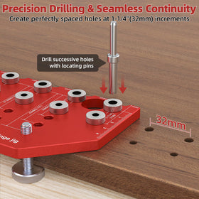 HONTAITUO supports 1/4-inch and 5mm holes for versatile projects.