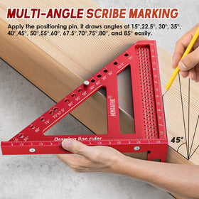HONTAITUO marking gauge preset holes for accurate spacing layouts