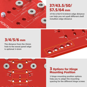 HONTAITUO self-contained clamping provides stable support during drilling.