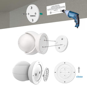 HONWELL 3AA battery compartment keeps the light ready to operate anywhere.