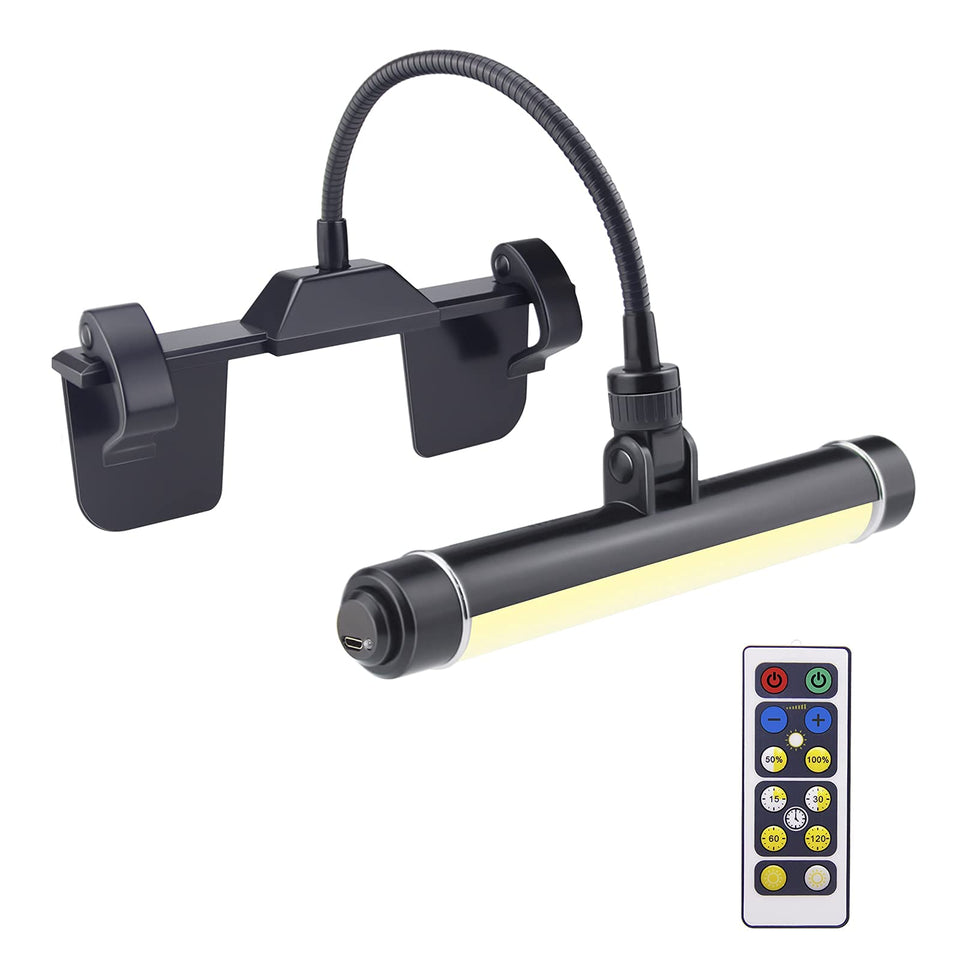 HONWELL painting lights clip-on display light enhances artworks with adjustable brightness.