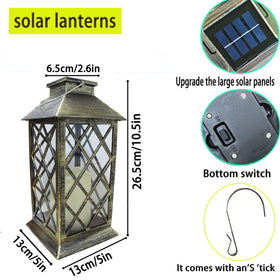 HOOEN garden decor lantern enhancing yard ambience