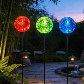 HOOEN color-changing glow guides guests along walkways after dark