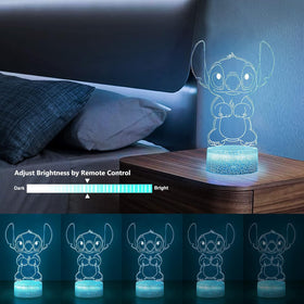 USB powered or 3 AA batteries keeps the glow going for hours