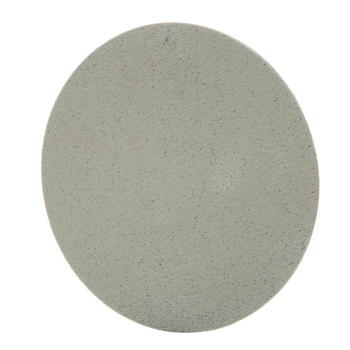 Foam backing of Hookit P3000 disc adapting to curved bumper surface