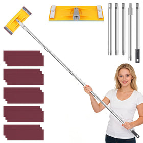 HOOMESUN Pole Sander extendable pole for reaching high walls and ceilings with ease.