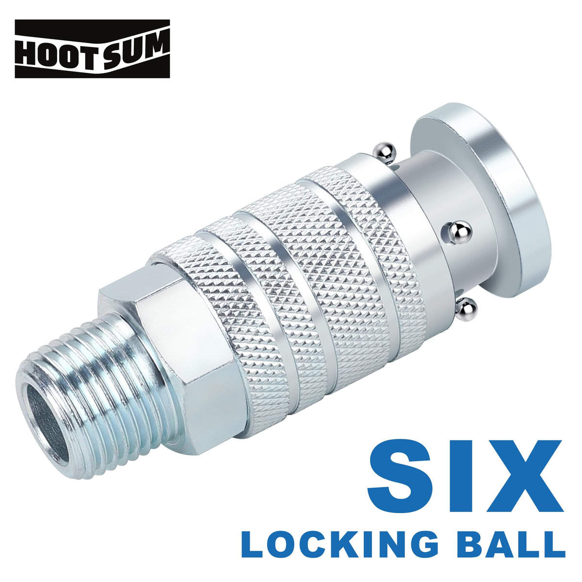 HOOTSUM 300 PSI max working pressure supports heavy pneumatic tasks.