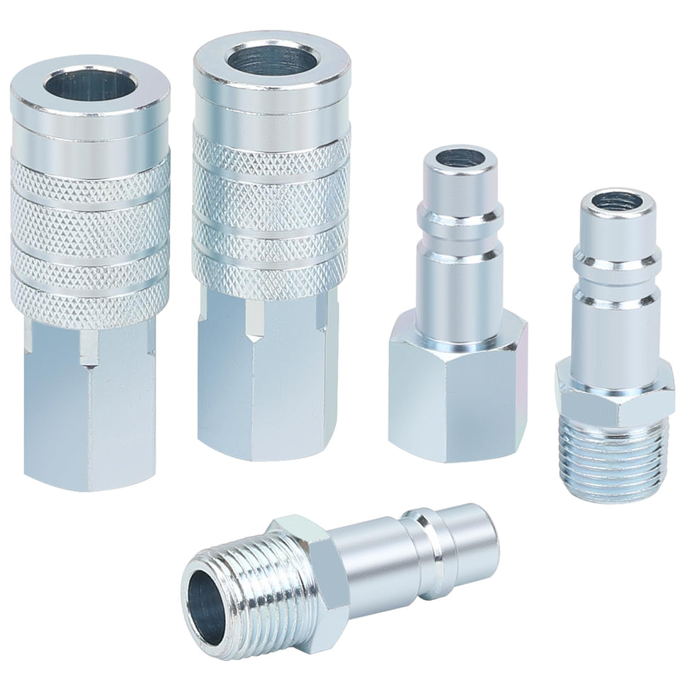 HOOTSUM industrial air coupler 1/2in for high-flow shop connections