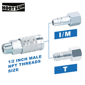 HOOTSUM six-locking-balls design secures plugs during use.