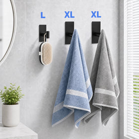 Hoousuper 8lbs per pair capacity supports daily bathroom essentials