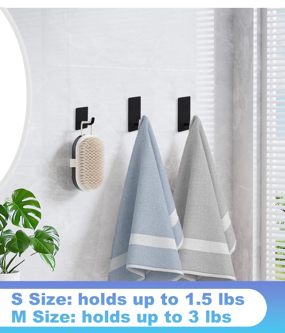 Damage-free removal of Hoousuper hooks without wall residue.