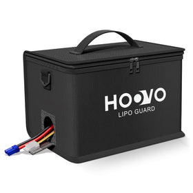 HOOVO Lipo Bag includes adjustable shoulder strap for easy carrying.