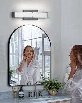 HOPAI ETL-certified bathroom light meets US wiring standards