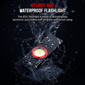 Hopedone aluminum body provides durability and water resistance for harsh environments.