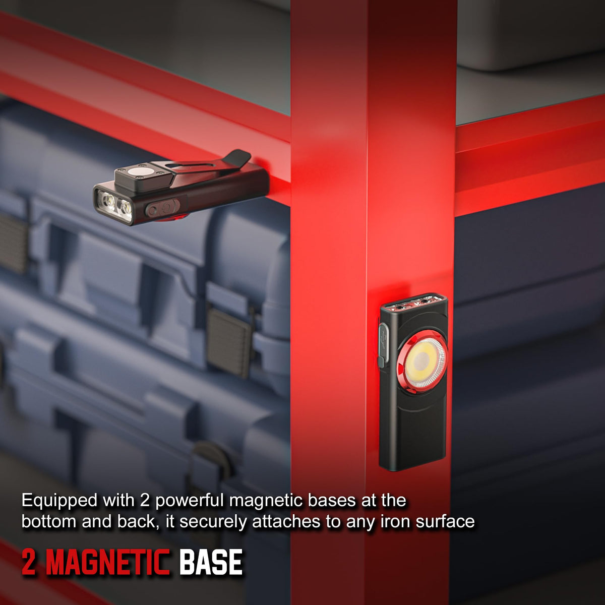 Hopedone nine-mode memory flashlight saves your last setting for quick access.