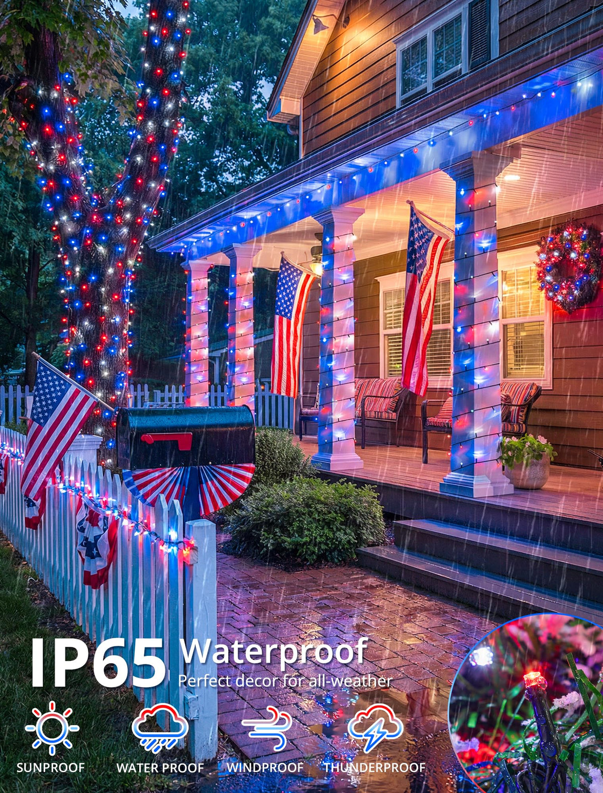 Hopolon remote control lights offering 8 modes for versatile ambience