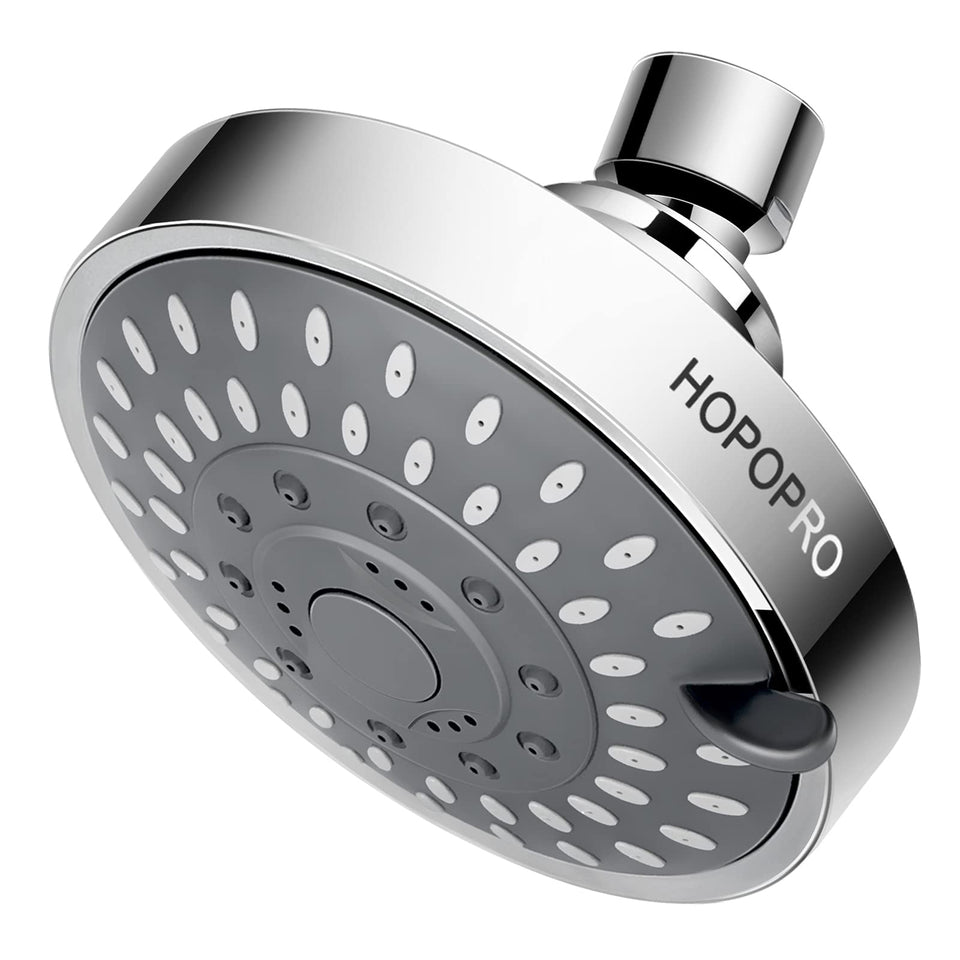 HOPOPRO 5-mode high-pressure showerhead with versatile spray options for a refreshing rinse
