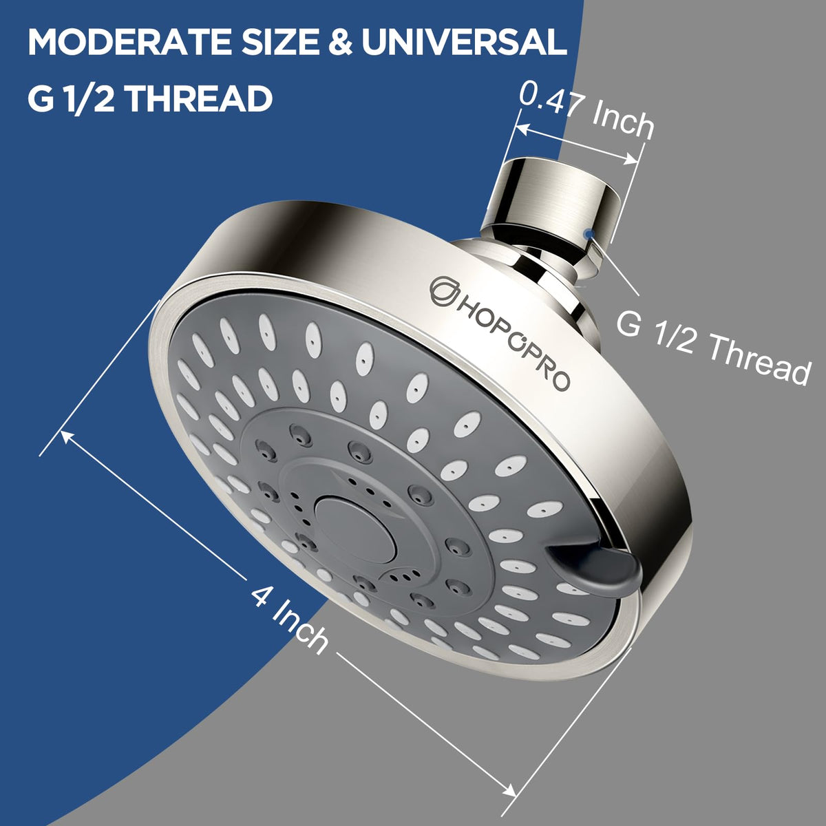 HOPOPRO adjustable joint enabling flexible shower angles